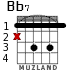 Bb7 for guitar
