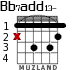 Bb7add13- for guitar