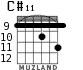 C#11 for guitar