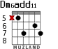 Dm6add11 for guitar
