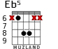 Eb5 for guitar