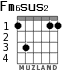 Fm6sus2 for guitar