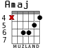 Amaj for guitar - option 4