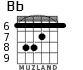 Bb for guitar - option 3