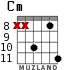 Cm for guitar - option 8