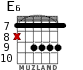 E6 for guitar - option 4