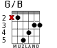 G/B for guitar - option 3