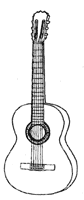 The classical guitar