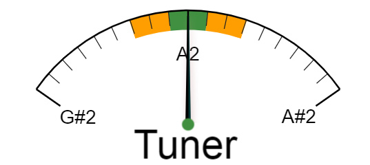 Online Guitar & Ukulele Tuner, Tuning Methods