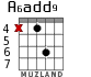 A6add9 for guitar - option 5