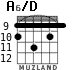 A6/D for guitar - option 4