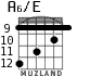 A6/E for guitar - option 9