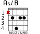 A6/B for guitar - option 2