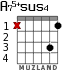 A75+sus4 for guitar - option 1