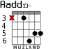 Aadd13- for guitar - option 3