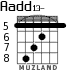 Aadd13- for guitar - option 5