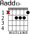 Aadd13- for guitar - option 1