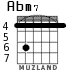 Abm7 for guitar - option 2