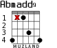 Abmadd9 for guitar - option 3