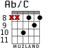 Ab/C for guitar - option 5