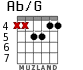 Ab/G for guitar - option 3