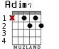 Adim7 for guitar - option 2