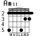 Am11 for guitar - option 3