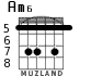 Am6 for guitar - option 2