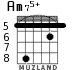 Am75+ for guitar - option 5