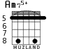 Am75+ for guitar - option 6
