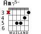 Am75- for guitar - option 2