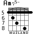 Am75- for guitar - option 6