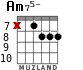 Am75- for guitar - option 8