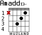 Amadd13- for guitar - option 2