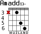 Amadd13- for guitar - option 4
