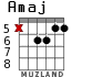 Amaj for guitar - option 7