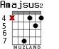 Amajsus2 for guitar - option 3