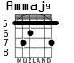 Ammaj9 for guitar - option 5
