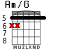 Am/G for guitar - option 5