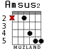Amsus2 for guitar - option 2