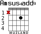 Amsus4add9 for guitar