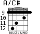 A/C# for guitar - option 5