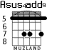Asus4add9 for guitar - option 5
