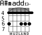 A#madd13- for guitar - option 3