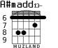 A#madd13- for guitar - option 4