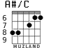 A#/C for guitar - option 5
