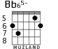 Bb65- for guitar - option 4