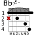 Bb75- for guitar - option 3