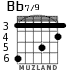 Bb7/9 for guitar - option 2