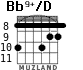 Bb9+/D for guitar - option 2